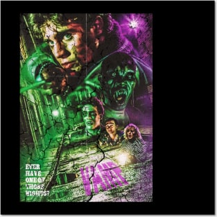 Ever have one of those nights? // 80's Vamp Distressed Style Posters and Art